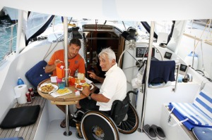 Barca per disabili